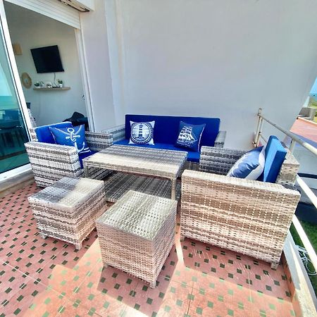 Splendid Beachfront Villa In Sidi Bouzid Beach With Pool Douar Ourlali Экстерьер фото